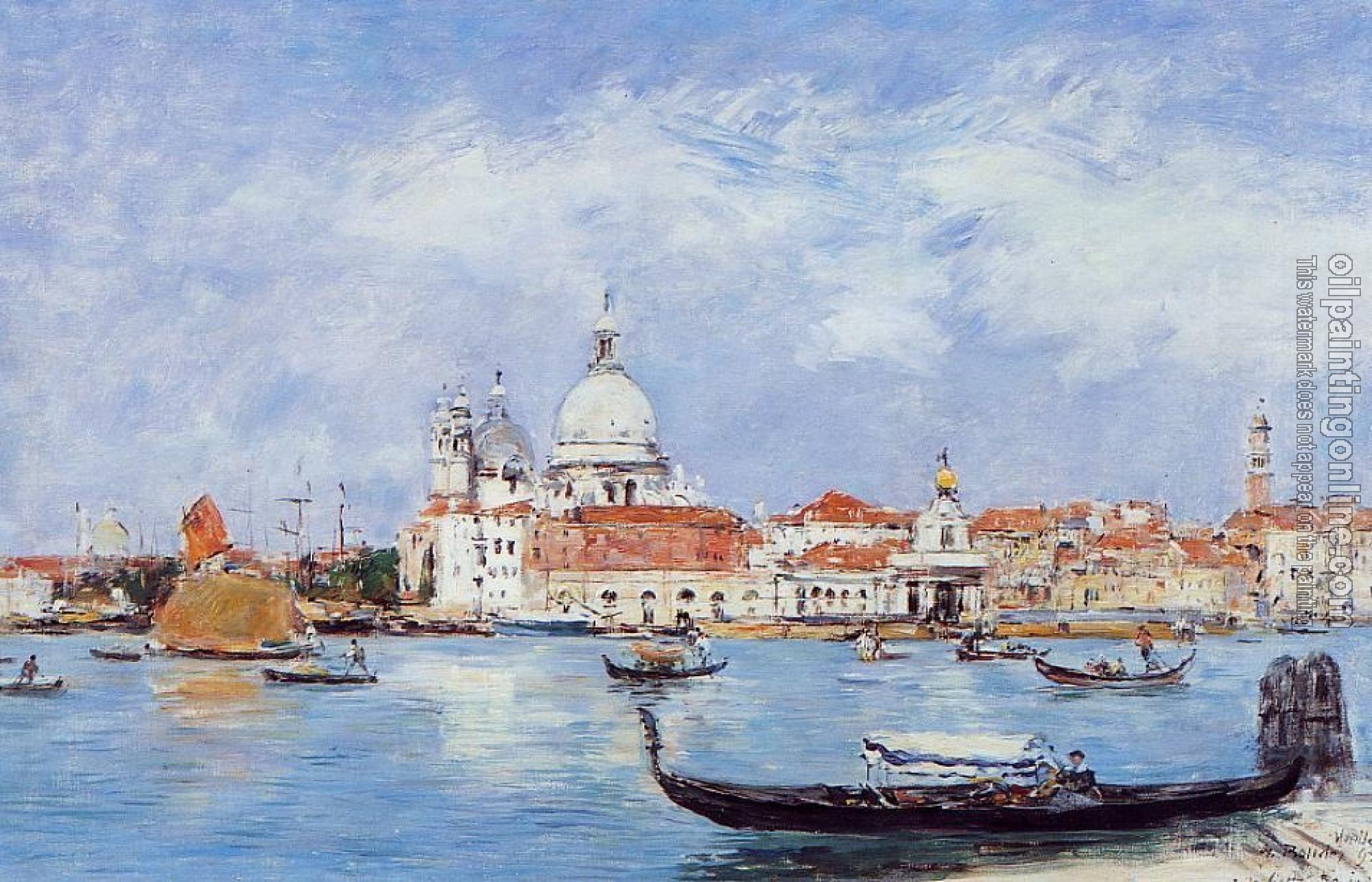 Boudin, Eugene - Venice, View from the Grand Canal